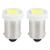 Set 2 becuri auto cu leduri AMIO 12V 0.4W Ba9s T8.5 , 3 SMD 7020, bord si pozitie AutoDrive ProParts