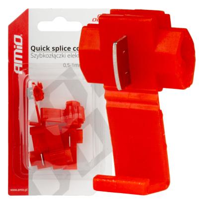 Cuplaje electrice pentru imbinari rapide 0,5-1mm2 10A, 5buc/blister AutoDrive ProParts