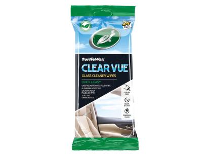 Servetele Turtle Wax Clear Vue Glass pentru curatarea geamurilor - Pachet de 24 Bucati AutoDrive ProParts