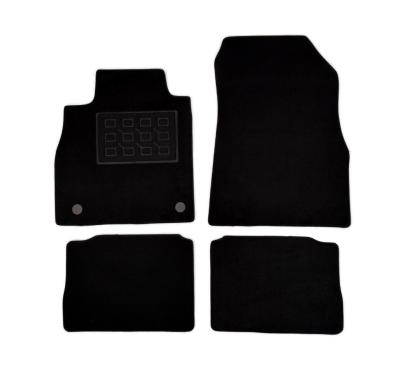 Covorase mocheta Nisan Micra (K14) 2016-prezent, 5 Usi, Negre, set de 4 Buc. AutoDrive ProParts