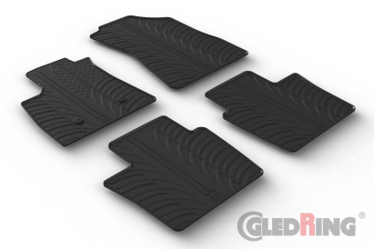 Set covorase auto din cauciuc Renault Espace Hybrid (Minivan MPV) 03.2023- (pentru modele cu cutie automata) AutoDrive ProParts