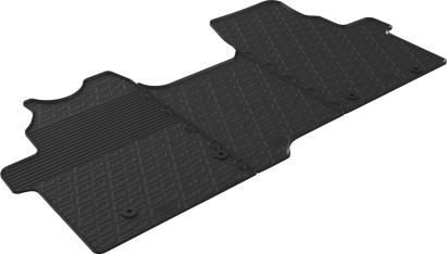 Set covorase auto din cauciuc Ford Transit Custom Furgon 01.2023- (2+1, cu banca), cutie manuala AutoDrive ProParts