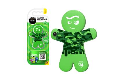 Odorizant auto grila ventilatie aroma, Car Manny - Lemon, AMIO, 1buc AutoDrive ProParts