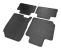 Set covorase auto din cauciuc Hyundai Kona (OS) 2017-2023, Negre AutoDrive ProParts