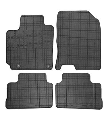 Set covorase auto din cauciuc Hyundai Kona (OS) 2017-2023, Negre AutoDrive ProParts
