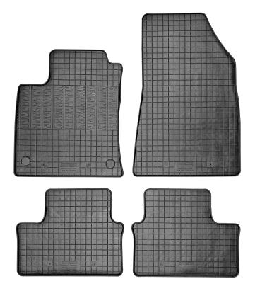 Set covorase auto din cauciuc Renault Clio 5 2019-; Clio 5 Hybrid 2020-; Mitsubishi Colt 2024-, Negre AutoDrive ProParts