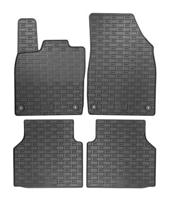 Set covorase auto din cauciuc VW ID.4 2020-; VW ID.5 2022-; Audi Q4 E-Tron 2021-; Skoda Enyaq 4 2021-; Skoda Enyaq Coupe 4 2021-; Cupra Tavascan 2023-, Negre AutoDrive ProParts