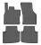Set covorase auto din cauciuc VW Passat B9 2024-; Skoda Superb 4 2024-, Combi, Negre AutoDrive ProParts
