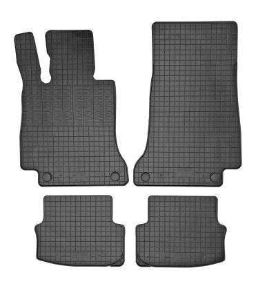 Set covorase auto din cauciuc Mercedes Clasa C (W205) Coupe, Cabrio, 2015-2021, Negre AutoDrive ProParts
