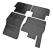 Set covorase auto din cauciuc VW Golf Sportsvan 2014-2024 , cu prelungire zona repaus, Negre AutoDrive ProParts