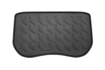 Set covorase auto din cauciuc Tesla 3 2017- Trunk Mat Front ( E - Design ), Negre AutoDrive ProParts