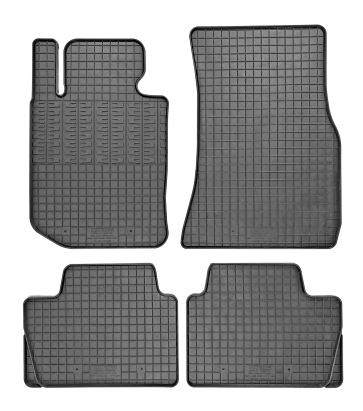 Set covorase auto din cauciuc Bmw Seria 4 [G22 G23 G26] 2020- ; 2 Usi - Coupe, Convertible, 5 Usi - Liftback Gran Coupe; Bmw Seria 3 (4 Usi) (G20-G21) 2018-, Negre AutoDrive ProParts