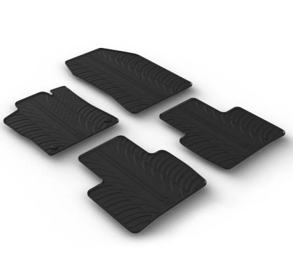 Set covorase auto din cauciuc Citroen C5 X, Hatchback 09.2022-; (pentru modele cu cutie automata) , 4 bucati, Gledring AutoDrive ProParts