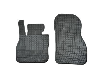 Covorase fata auto din cauciuc pentru Mini Clubman 1 2007-2014, presuri RapidAuto, Negru AutoDrive ProParts