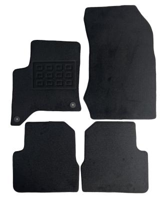 Set covorase auto mocheta Peugeot 208 Hybrid / Opel Corsa F Hybrid 2024->, Negru, 4 buc. AutoDrive ProParts