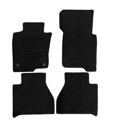 Set covorase auto mocheta Mercedes Clasa X 2017-> 2017->, Negru, 4 buc. AutoDrive ProParts