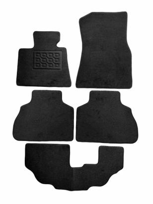 Set covorase auto mocheta Bmw X7 (G07) 7 locuri 2018->, Negru, 4 buc. AutoDrive ProParts