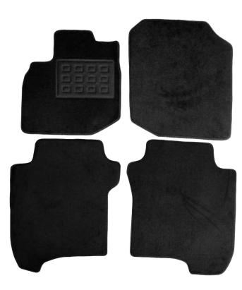 Set covorase auto mocheta Honda City 2007->, Negru, 4 buc. AutoDrive ProParts