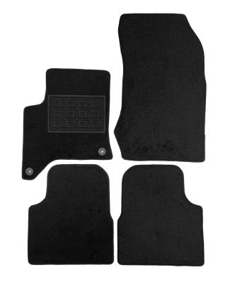Set covorase auto mocheta Peugeot 2008 Hybrid 2024->, Negru, 4 buc. AutoDrive ProParts
