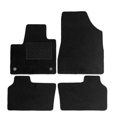 Set covorase auto mocheta Renault Kangoo 5p. 2021->, Negru, 4 buc. AutoDrive ProParts