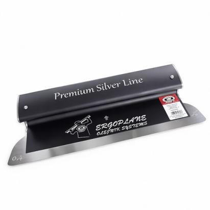 Gletiera profesionala, maner aluminiu, lama inox 0.4 mm, Premium Silver, Medium Flex, 60 cm, Ergoplane, Olejnik GartenVIP DiyLine