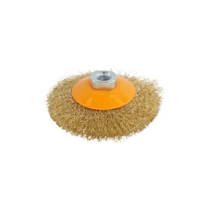 Perie de sârmă conică ROTOR 125 mm M14 pentru polizor unghiular