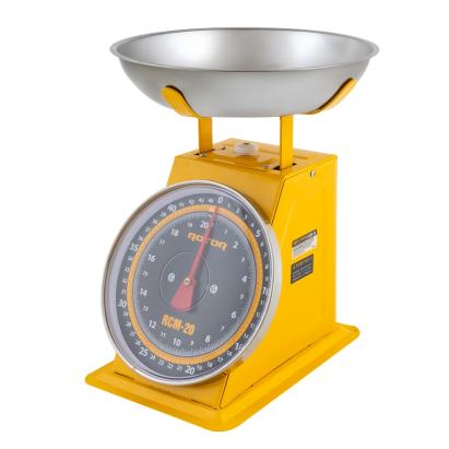 Cântar mecanic de bucătărie ROTOR RCM-20 cu bol din inox, 20 kg