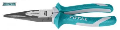 Clește cu vârf ascuțit TOTAL 160 mm (6") CR-V Industrial, mâner TPR antialunecare