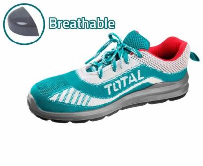 Bocanci de protecție TOTAL, mărimea 46, talpă antiderapantă (SSM)