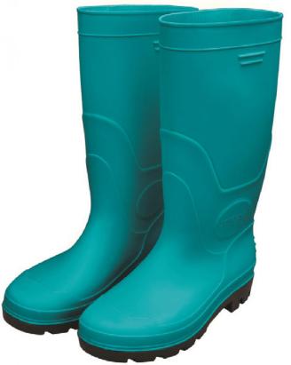 Cizme de protectie impermeabile din PVC TOTAL, marimea 39 (inaltime 39 cm)
