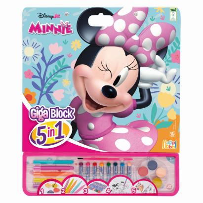HAPPI HOBBI SET PENTRU DESEN GIGA BLOCK 5 IN 1 MINNIE DRAGUTA SuperHeroes ToysZone