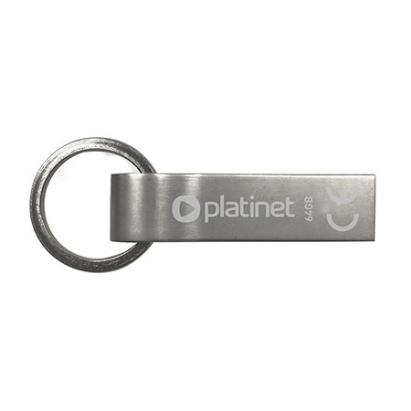 Stick USB Platinet K-Depo 64GB USB 2.0, carcasa metalica