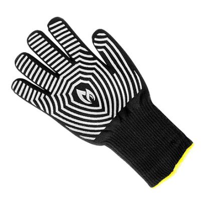 Mănușă termoizolantă pentru grătar Teesa 32 cm cu silicon și Kevlar