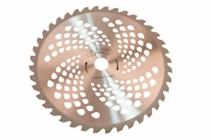 Disc vidia pentru motocoasă Micul Fermier 255 mm, 40 dinți (40T), alezaj 25.4 mm