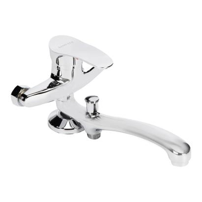 Baterie perete pentru baie/cadă cu duș pe mijloc Sanit Lux DS-91026, crom