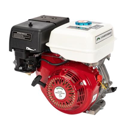 Motor pe benzină 9 CP (9HP) cu ax orizontal OHV 4T – Micul Fermier GF-0344