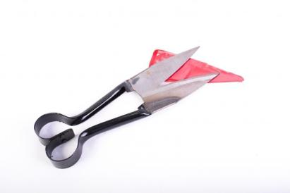 Foarfecă manuală pentru tuns oi Micul Fermier 32 cm, neagră