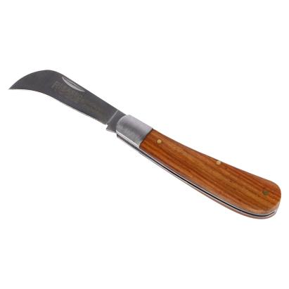 Cuțit de altoit tip cosor PROFI Micul Fermier GF-0456, lamă curbată