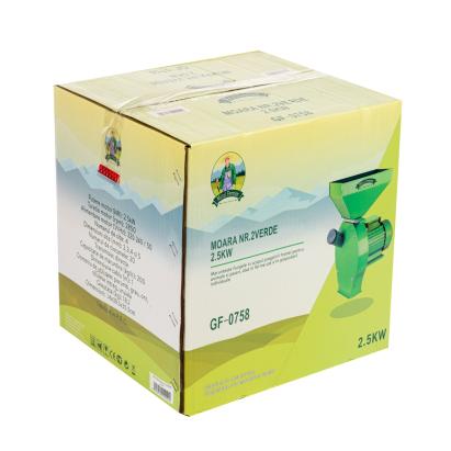 Moară de cereale electrică Micul Fermier 2.5 kW, 200 kg/h, 4 site, 20 ciocănele (GF-0758)