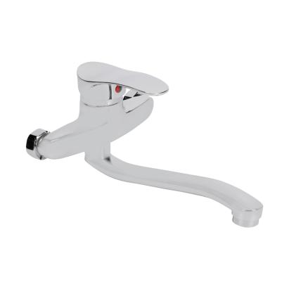 Baterie baie perete DS-91018 monocomandă, crom