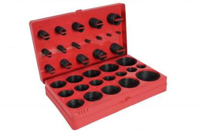 Set O-Ringuri din Cauciuc 407 Piese (34 Dimensiuni) cu Cutie Organizatoare – Micul Fermier GF-1341