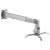 Suport de perete reglabil pentru proiector/retroproiector, 43–65 cm, max. 10 kg, gri