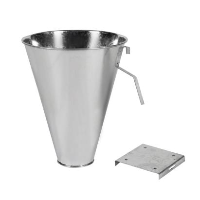 Con pentru sacrificare pasari zincat 28 cm, cu suport si agatatoare – Micul Fermier GF-2210