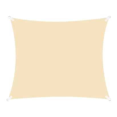 Prelata umbrire 4x4 m pentru terasa sau balcon, impermeabila, protectie UV, crem Household NewTrend