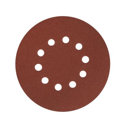 Set 10 discuri abrazive P120 Detoolz, 215 mm, 10 gauri (DZ-C272)