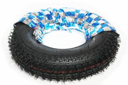 Cauciuc + Cameră 3.50-8 Micul Fermier Premium – Profil Clasic pentru Roabă