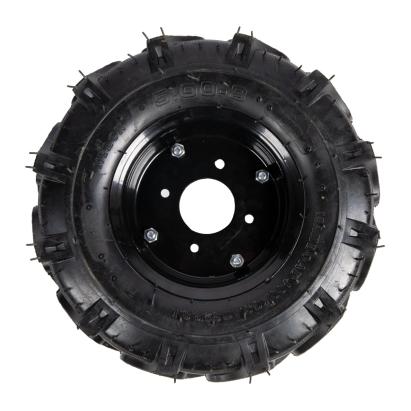Roata completa motocultor Micul Fermier 5.00-8 (cauciuc + janta)