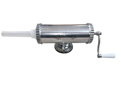 Masina de facut carnati 1.5 kg din aluminiu cu ventuza si 5 palnii, Micul Fermier