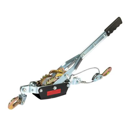 Troliu manual cu cablu 4T Micul Fermier PRO, dinti dubli, carlige duble