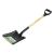 Lopată din oțel cu coadă din lemn 1050 mm, 282x238 mm, Micul Fermier